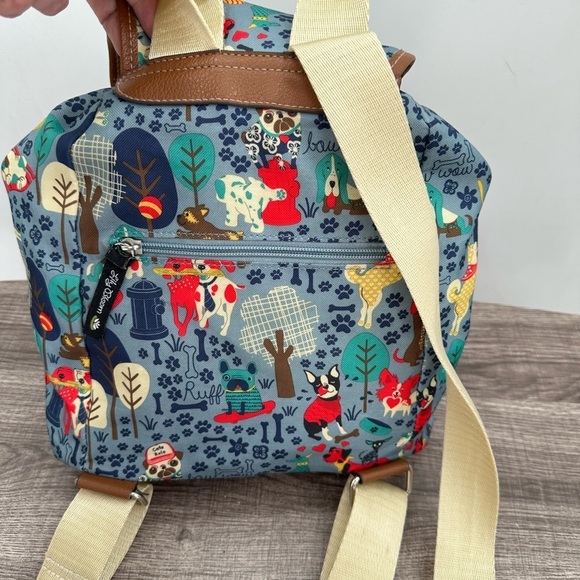 LILY BLOOM colorful unisex nature pet small whimsical lightweight fun backpack - Picture 9 of 15